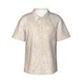 thumbnail image 1 of Fotbe pita baked bread Camisa Hawaiana para Hombre Unisex – Camisa Casual de Verano con Botones de Manga Corta de Algodón y Lino,XX-Large, 1 of 7
