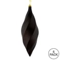 thumbnail image 2 of Vickerman M183175M 8 Po. Ornement Tourbillon Mat Chocolat 6 par Sac, 2 of 3