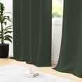 thumbnail image 5 of Tchckioa 52x84 Inch Blackout Curtains for Dorm Room,Thermal Insulated Window Drapes,Grommet Top,Set of 2, 5 of 6