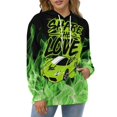 thumbnail image 4 of Share The Love Hoodies for Men Women, Unisex Pullover Hooded with Pocket, Adults Long Sleeve Hooded Sweatshirt, S-6XL, 4 of 8