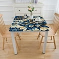 thumbnail image 3 of BANET Blue Yellow and Navy Tablecloth with ,Table Cloth Table Cover for Kitchen Dining Party Picnic, 3 of 7
