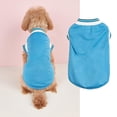 thumbnail image 2 of Dog Sleeveless Vest - Breathable Mesh Pet Apparel for Cats & Dogs, Blue L Size - Ideal for Daily Wear, Outdoor Walks, Indoor Comfort, 2 of 3