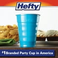 thumbnail image 4 of Hefty Blue Disposable Party On Plastic Cups, 18 oz, 120 Count, 4 of 6