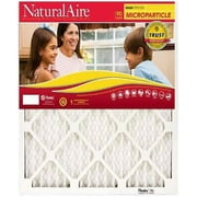 NaturalAire 18 in. W x 24 in. H x 1 in. D Synthetic 10 MERV Pleated Microparticle Air Filter (Pack of 6)