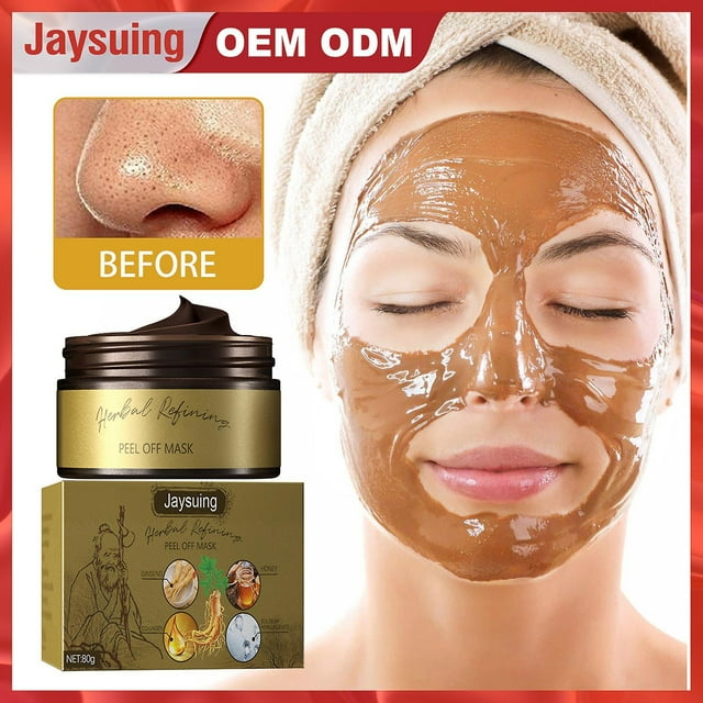 Mascarilla exfoliante facial HUOGUO Hidratante Iluminadora 80 g