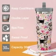 thumbnail image 4 of Yorkie Gifts for Dog Lovers 30 OZ Yorkie Tumbler Cup for Women Men Yorkie Design Travel Mug Stainless Steel Insulated Water Bottle, 4 of 6