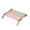 Gray pink, variant on Cat Window Perch, Cat Radiator Bed Hammock, Holds Up to 18kg Wooden Seat Cats Bed, No-Screw Adjustable and Suction Cups, for Windowsill, Bedside, Radiator, Easy Assembly