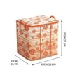 thumbnail image 3 of Jpxdew Clothing Storage Box Clearance,Large Capacity Moving Bag,PVC Transparent Sorting Basket,25.6X21.7X27.6IN, 3 of 3