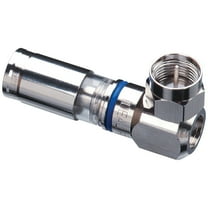 IDEAL RG6 & RG6 InSITE RTQ Plenum Right-Angle F-Connector, 5 pk