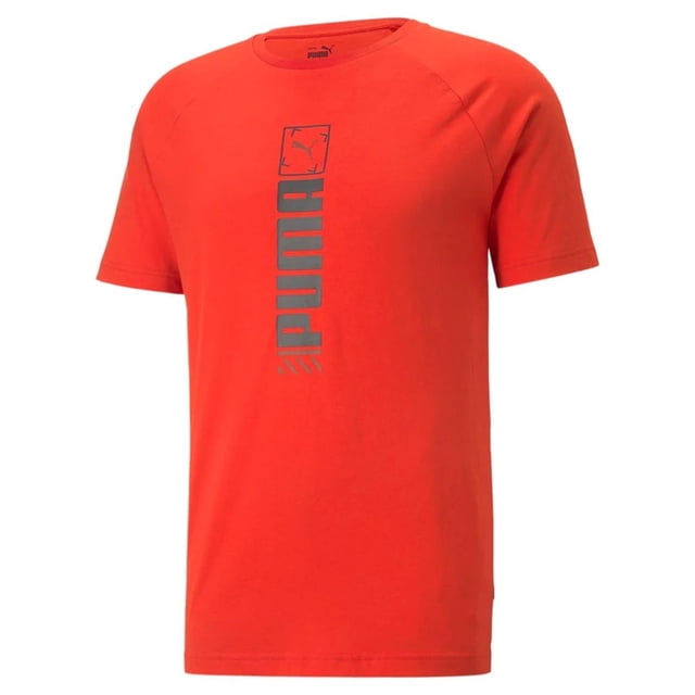 Playera Puma Graphic para Hombre 671768-33 rojo L Puma 671768-33 PLAY. GRAPHIC TEE