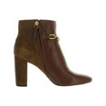 thumbnail image 3 of Lauren Ralph Lauren Womens Meredith Leather Almond Toe Ankle Boots, 3 of 3