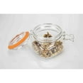 thumbnail image 5 of Home Basics 4 Piece Glass Canister Set, Clear, 5 of 8
