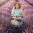 thumbnail image 3 of 2Bunnies Girls’ Vintage Lace Pom Pom Trim Flutter Sleeve Party Dress, 3 of 7