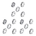 thumbnail image 2 of Anillos giratorios Jumpingount de acero inoxidable resistente al desgaste a prueba de herrumbre 5 uds, 2 of 6