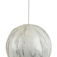 thumbnail image 3 of Northlight Boule de Noël Marbrée Pailletée - 4,25 Pouces - Blanc, 3 of 6