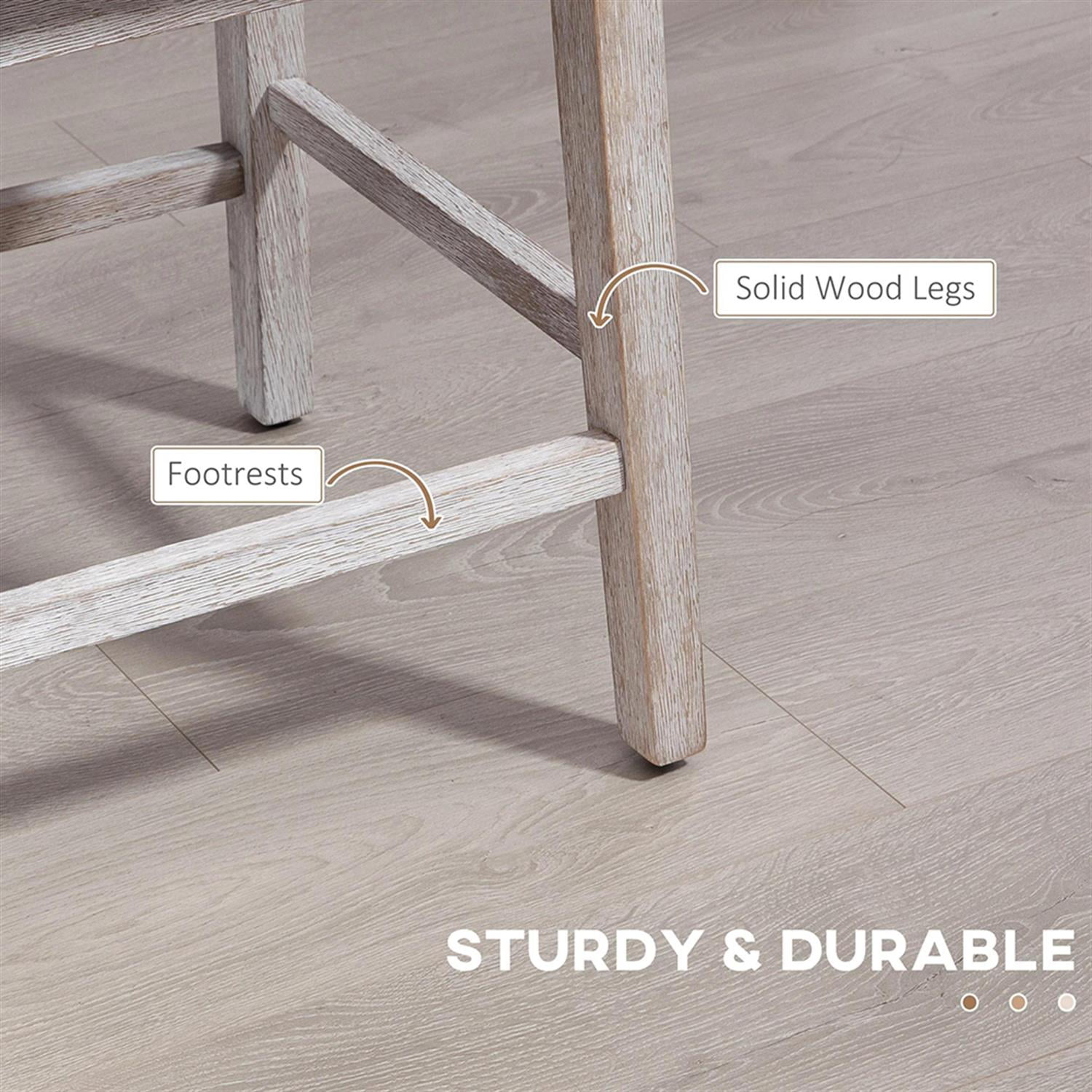 Demi Bonn 180 Degree Swivel Bar Stool Set of 2, Modern Cushioned Bar 27" Seat Height Stool with Linen Upholstery, Button Tufted Back and Solid Wood Legs, Gray