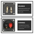 thumbnail image 4 of KAKOWELY 10Pcs Speaker Box Terminal Board Car Speaker Box Connector Speaker Box Wire Connector,2.24X"X2.24"X1.18", 4 of 4