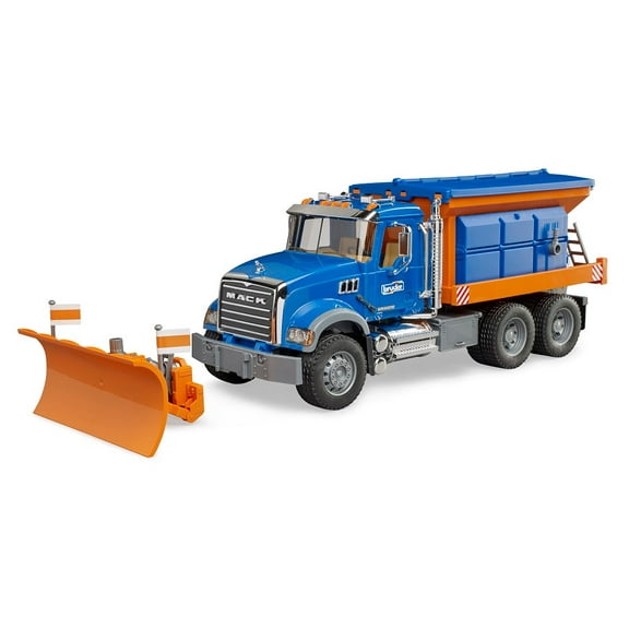 Bruder Mack Granite Winter Service Snow Plow