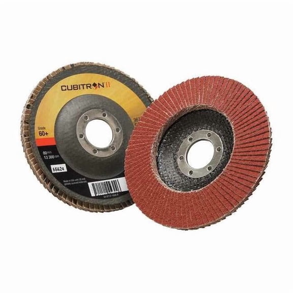 3m Cubitron Flap Disc,T29,4-1/2in. x 7/8in.,60 7000148188