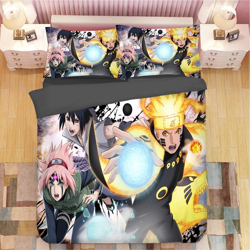 3D Print Bedding Set Twin Size Comics Duvet Cover Anime Japanese Manga 