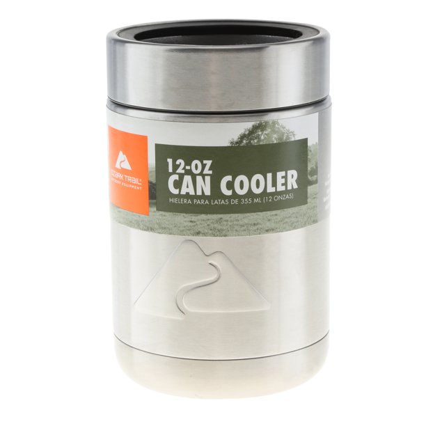 Ozark Trail 12Ounce Doublewall Vacuum Insulated Stainless Steel Can Cooler