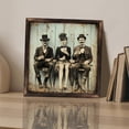 thumbnail image 3 of Vintage Style Tea Party Wooden Sign Wall Plaque - Vintage Art Decoration, Wall Decoration - Ideal Gift For Home Decoration, Living Room, Bathroom, Bedroom, Garden, Dining, Bar, Cafe, Festival Party, 3 of 7