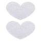 thumbnail image 1 of GOOHOCHY pegatinas de cristal creativas con forma de corazón, autoadhesivas, decorativas., 1 of 7