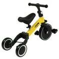 thumbnail image 6 of 3 Wheel Baby Balance Bike Kids Trike ,Tricycles with Adjustable Seat & Handlebar, Removable Pedals, 3 in 1 Kids Tricycles for 1-3 Years Old  Boys Girls Toddler Bike(Yellow), 6 of 9
