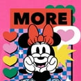 thumbnail image 3 of Disney - Minnie Mouse - More Love - Juniors Fitted Graphic T-Shirt, 3 of 5