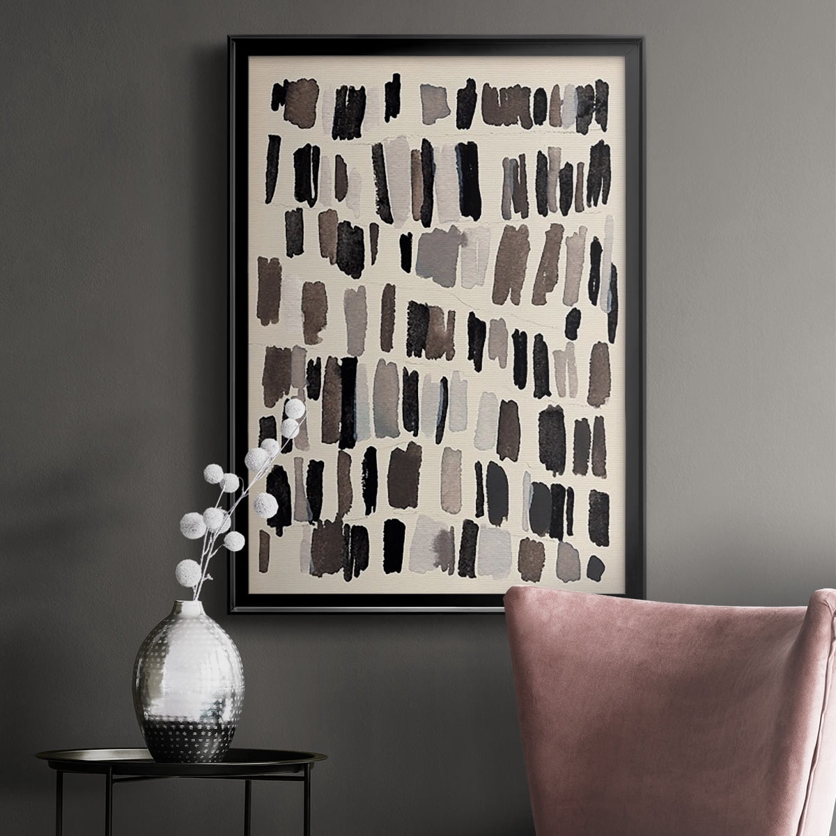 Chalk and Flint III Premium Framed Print, in Gold, Black, or Silver - Ready to Hang