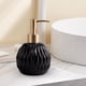 thumbnail image 4 of Athleticsshop2018 Dispensador de jabón, loción de manos, para decoración del hogar y el baño Negro, 4 of 8