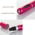 thumbnail image 2 of Travel Mini Perfume Refillable Atomizer Container, Portable Perfume Spray Bottle, Travel Size Bottle, Scent Pump Case, Perfume Fragrance Empty Spray Bottle for Traveling and Outgoing 5ml (2Pcs), 2 of 5