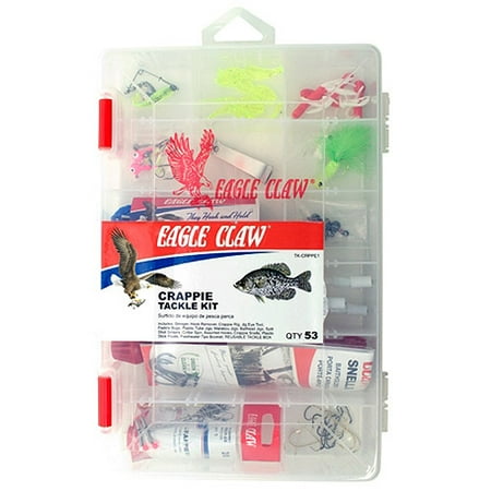 Eagle Claw Crappe Tackle Kit 53 Pieces
