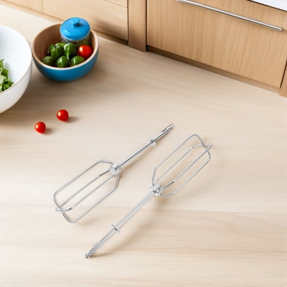 OULII 2-Pack Precision Whisk Attachments for Hand Mixer with , Easy-to-Clean Stainless Steel