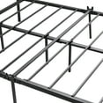 thumbnail image 5 of Queen Size Sturdy Metal Canopy Bed Frame with Headboard and Footboard, Holds 600 lbs, Easy Assembly, All Parts Included, Black, 5 of 7