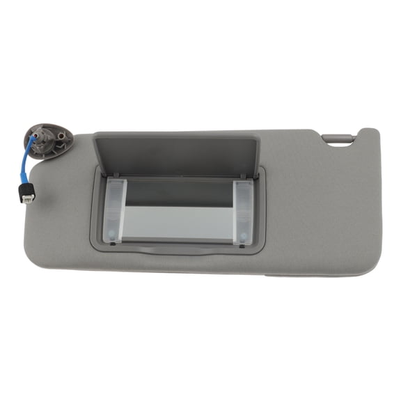 New Left Side Gray Sun Visor w/Mirror for 2013 2014 2015 2016 2017 Honda Accord