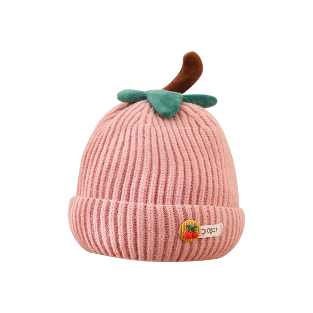 Gorro De Punto De Invierno Para Niños, Gorro, Gorro De Hoja De Dibujos Animados, Gorro Cálido Para Niños, Niñas, Al Aire Libre matsuzay AP008011-02