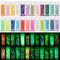 Pigment Nail Christmas Night Light Flashing Luminous Nail Flashing pigment-nail-christmas-night-light-flashing-luminous-nail-flashing