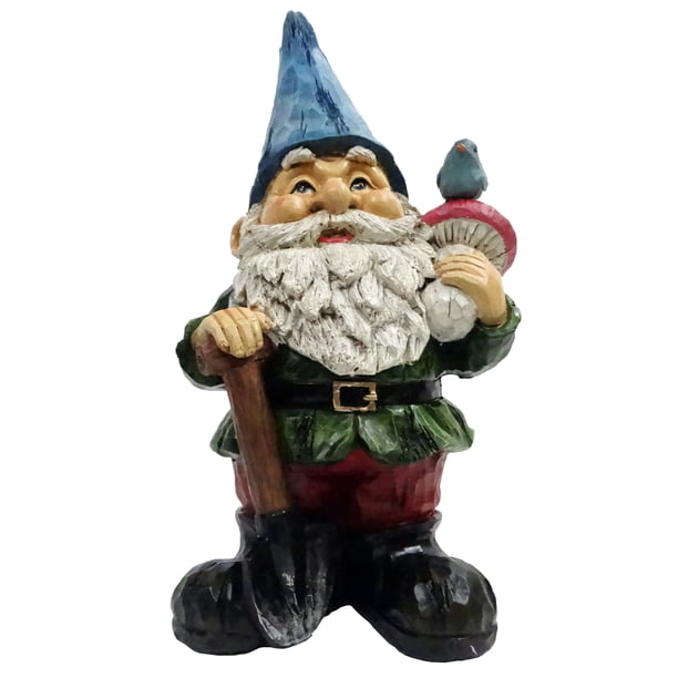 fall gnome statue