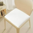 thumbnail image 4 of Chair Cushions for Dining,Kitchen,Office, Non-Slip Seat Pads with Ties, 18" x 18" White, 4 of 6