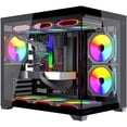 thumbnail image 1 of Gabinete Gamer Mini Torre Tank Core Pro GI925 Negro, 1 of 10