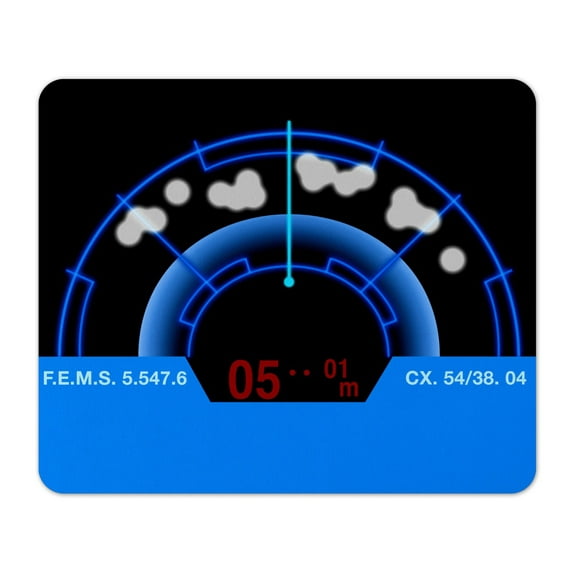 Aliens Colonial Marines Motion Tracker Mousepad
