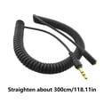 thumbnail image 3 of Flexible 3.5mm Coiled Extension Cable for Easy Connection Between Microphones and Devices Microphones Compatibles, 3 of 8