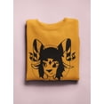 thumbnail image 3 of Female Zodiac Sign Capricorn. Sweatshirt Women -Image by Shutterstock, Female x-Large, 3 of 4