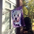 thumbnail image 2 of Whatsup Westie Flag Canvas House Size, 2 of 2