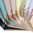 20 Sheets Flower Wrapping Paper, Waterproof Floral Bouquet Wrapping Paper Florist Supplies Wedding Birthday Mother S Day Gift Box Packaging Diy Crafts