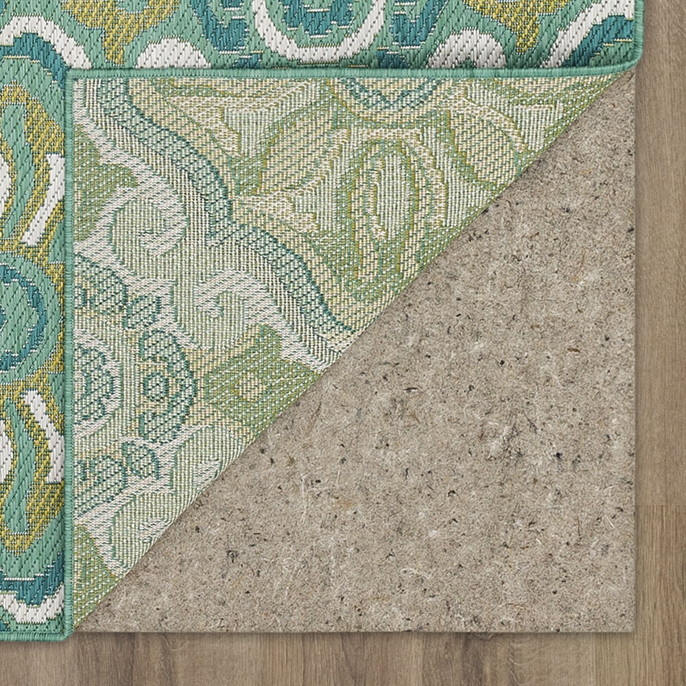 Mohawk Home Positano Outdoor Area Rug, Teal, 10' x 13'