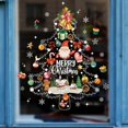 thumbnail image 3 of Pegatinas navideñas para ventana, calcomanía de cristal de dibujos animados de Papá Noel, árbol de Navidad, Feliz Navidad, Año Nuevo, decoraciones navideñas para el hogar, 2024, 3 of 3