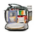 thumbnail image 2 of FORMRS Student Insulated Lunch Bag with Shoulder Strap Reusable Cooler Box for School, Floral Forest Scene, 2 of 9