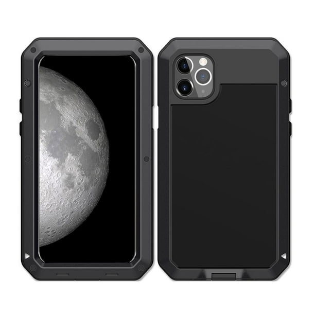 Estuche Para Teléfono Móvil Cubierta De Teléfono Totalmente Protectora De 360 Grados Sin Ángulos Muertos A Prueba De Golpes Protector Aleación De Zinc Resistente Al Agua Para Iphone 11 sonducket EL013537-01